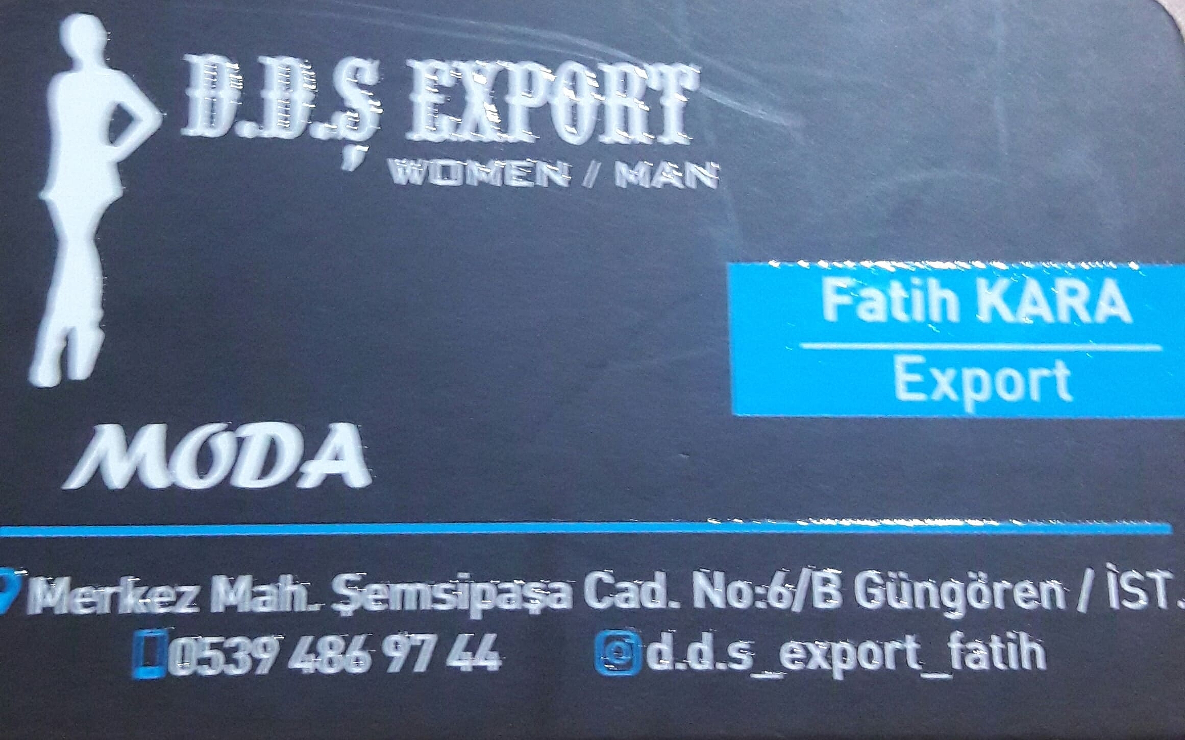 D.D.Ş  EXPORT MODA 