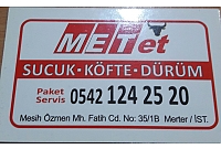 METet  sucuk-Köfte-Dürüm