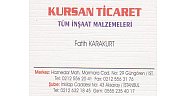 Kursan Ticaret  -  Fatih KARAKURT