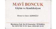 Mavi Boncuk giyim ve konfeksiyon  -  MEMET VE EMRE AŞIROGLU