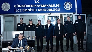 İstanbul İl Emniyet Müdürü Selami Yıldız'dan Güngören Emniyetine Denetim Ziyaretini gerçekleştirdi