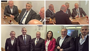 Güngören'in Esnaf Başkanları Bakan Ömer Bolat'la Bir Araya Geldi