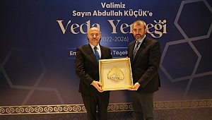Güngören vali Abdullah Küçük'ü uğurladı