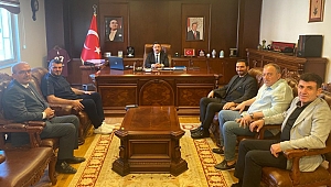 Kahramanoğlu İnşaat'tan Güngören Kaymakamı Ayhan Terzi'ye Hayırlı Olsun Ziyareti