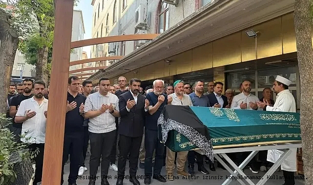 Başkan Ömer Şanlı'nın Yengesi Birsen Kalça Dualarla Uğurlandı
