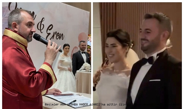 Eren Dilek ve İrem Yeleser Çifti Dünyaevine Girdi